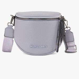 Montana West Lavender Crossbody Bag